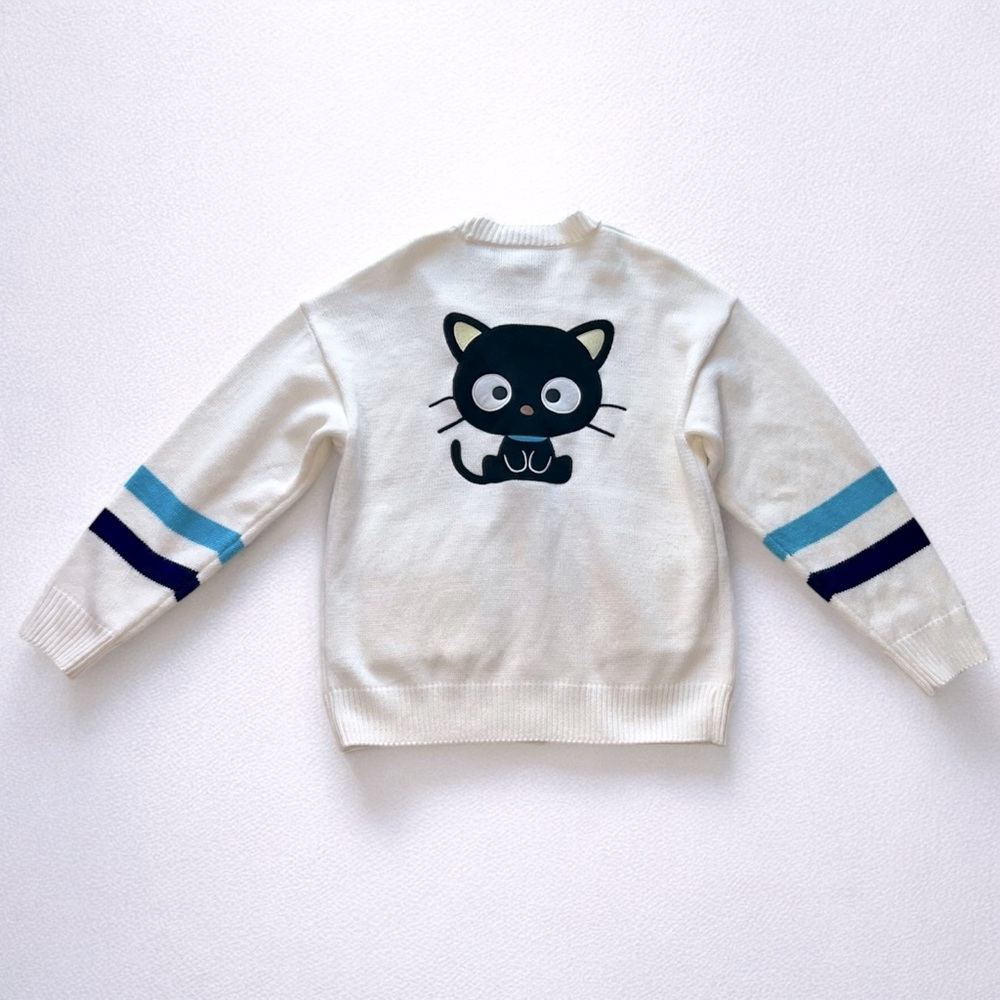 Sanrio forever 21 chococat women’s small stretchy oversized cardigan